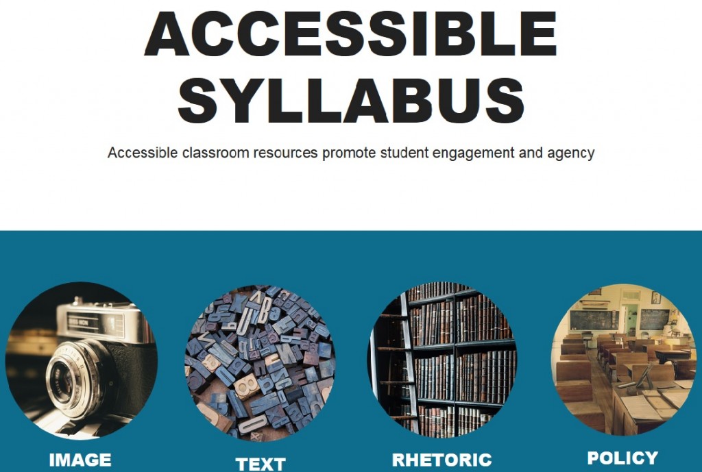 Accessible Syllabus screenshot