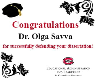Congratulations Olga!