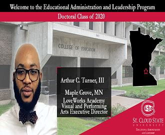 EDAD New Student in 2020 Doctoral Cohort Spotlight : Arthur C. Turner, III