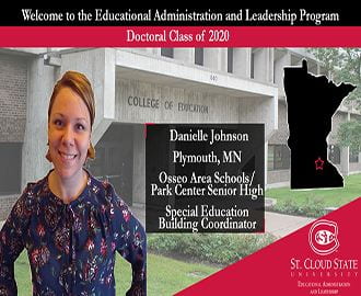 EDAD New Student in 2020 Doctoral Cohort Spotlight: Danielle Johnson