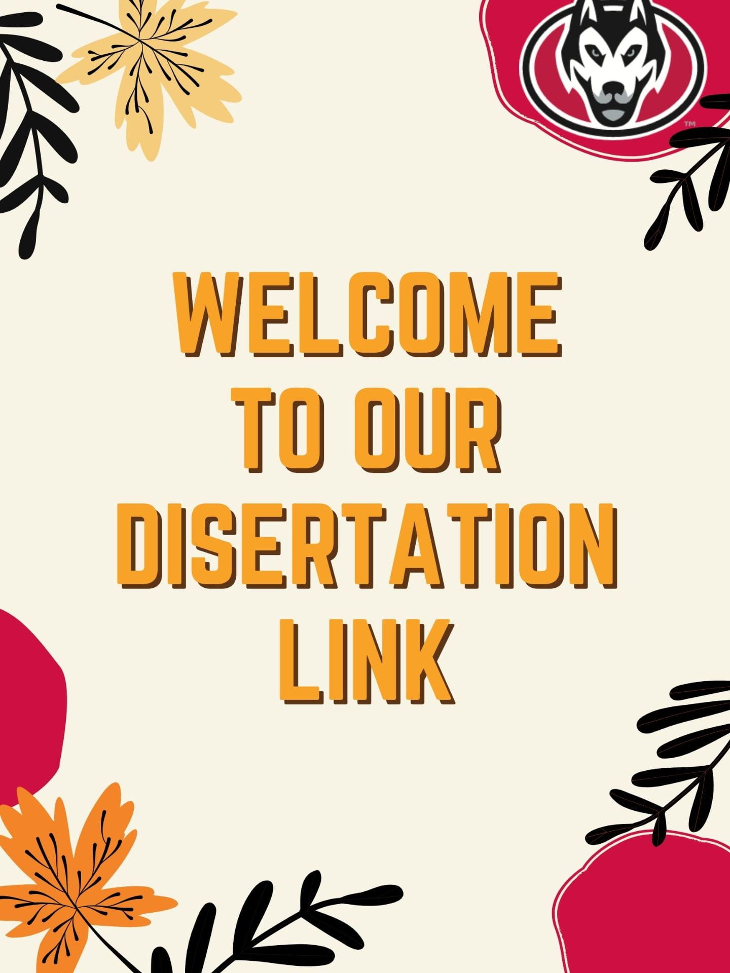 The Dissertatin Link!!!