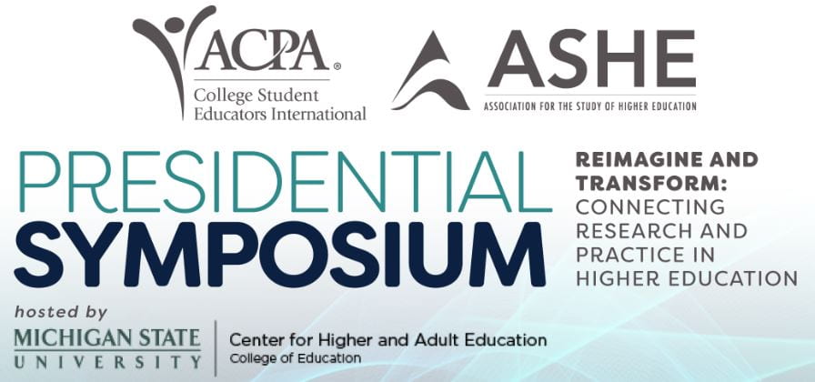 Live Stream of ACPA & ASHE Presidential Symposium