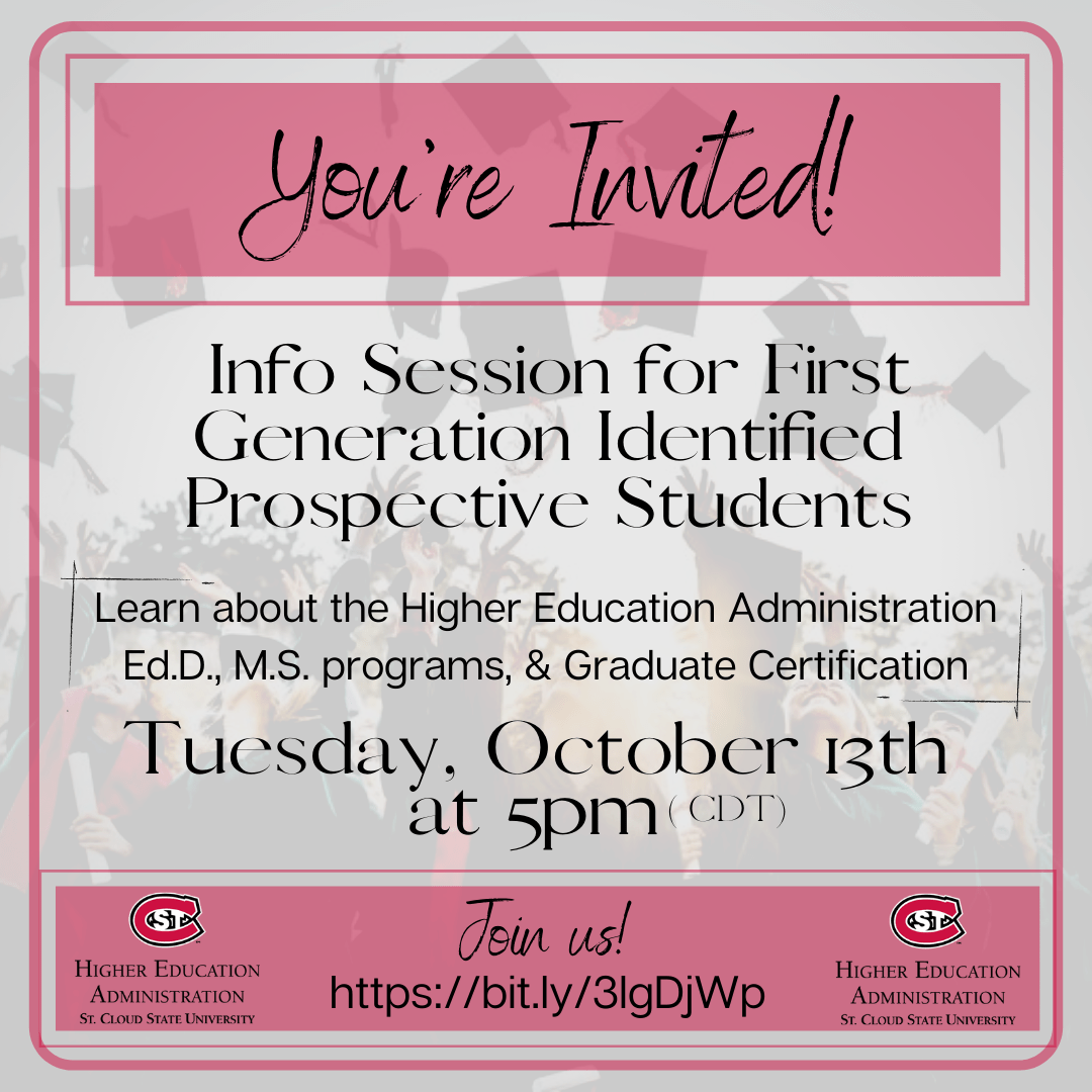 Info Session for First Generation Prospective Students