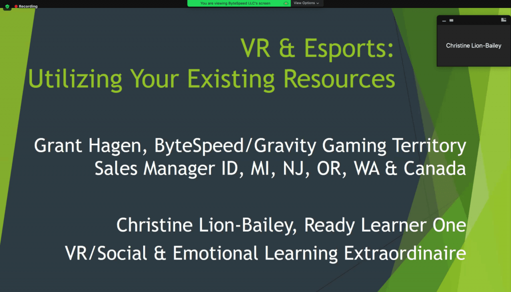 VR Bytes Edu: Creative Ways to Use Current Hardware for VR